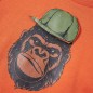 Kinder-Sweatshirt Dunkelorange 104 Kinder-Sweatshirt Dunkelorange 104