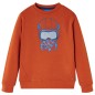 Kinder-Sweatshirt Rostbraun 104 Kinder-Sweatshirt Rostbraun 104