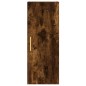 Highboard Räuchereiche 34,5x34x180 cm Holzwerkstoff Highboard Räuchereiche 34,5x34x180 cm Holzwerkstoff