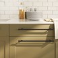 vidaXL Möbelgriffe 5 Stk. Schwarz 320 mm Edelstahl vidaXL Möbelgriffe 5 Stk. Schwarz 320 mm Edelstahl