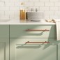 vidaXL Möbelgriffe 5 Stk. Bronzen 192 mm Edelstahl vidaXL Möbelgriffe 5 Stk. Bronzen 192 mm Edelstahl