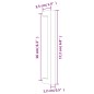 vidaXL Möbelgriffe 20 Stk. Golden 160 mm Edelstahl vidaXL Möbelgriffe 20 Stk. Golden 160 mm Edelstahl