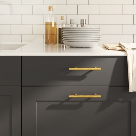 vidaXL Möbelgriffe 20 Stk. Golden 96 mm Edelstahl