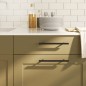 vidaXL Möbelgriffe 20 Stk. Schwarz 160 mm Edelstahl vidaXL Möbelgriffe 20 Stk. Schwarz 160 mm Edelstahl
