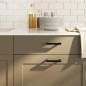 vidaXL Möbelgriffe 20 Stk. Schwarz 96 mm Edelstahl vidaXL Möbelgriffe 20 Stk. Schwarz 96 mm Edelstahl