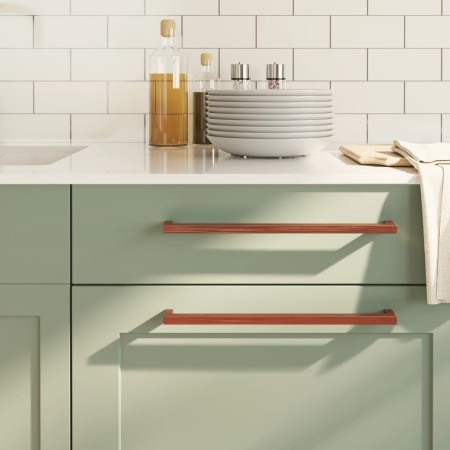 vidaXL Möbelgriffe 20 Stk. Bronzen 320 mm Edelstahl