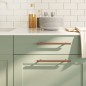 vidaXL Möbelgriffe 10 Stk. Bronzen 192 mm Edelstahl vidaXL Möbelgriffe 10 Stk. Bronzen 192 mm Edelstahl