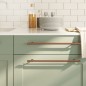 vidaXL Möbelgriffe 10 Stk. Bronzen 320 mm Edelstahl vidaXL Möbelgriffe 10 Stk. Bronzen 320 mm Edelstahl