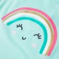 Kinder-T-Shirt Helles Minzgrün 92 Kinder-T-Shirt Helles Minzgrün 92