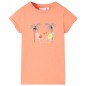 Kinder-T-Shirt Pfirsichfarbe 128 Kinder-T-Shirt Pfirsichfarbe 128