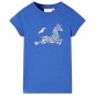 Kinder-T-Shirt Kobaltblau 104 Kinder-T-Shirt Kobaltblau 104