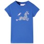 Kinder-T-Shirt Kobaltblau 128 Kinder-T-Shirt Kobaltblau 128