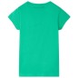 Kinder-T-Shirt Grün 128 Kinder-T-Shirt Grün 128
