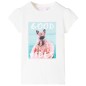 Kinder-T-Shirt Ecru 140 Kinder-T-Shirt Ecru 140