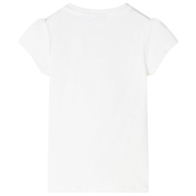 Kinder-T-Shirt Ecru 140
