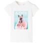 Kinder-T-Shirt Ecru 116 Kinder-T-Shirt Ecru 116