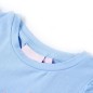 Kinder-T-Shirt mit Rüschenärmeln Hellblau 116 Kinder-T-Shirt mit Rüschenärmeln Hellblau 116