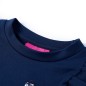 Kinder-Sweatshirt Marineblau 128 Kinder-Sweatshirt Marineblau 128