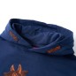 Kinder-Kapuzenpullover Marineblau 128 Kinder-Kapuzenpullover Marineblau 128
