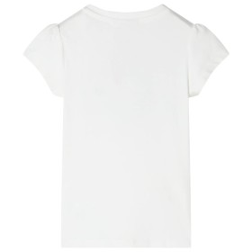 Kinder-T-Shirt Ecru 92