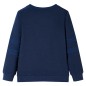 Kinder-Sweatshirt Marineblau Melange 128 Kinder-Sweatshirt Marineblau Melange 128