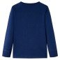 Kinder-Langarmshirt Marineblau 128 Kinder-Langarmshirt Marineblau 128