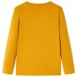 Kinder-Langarmshirt Ocker 92 Kinder-Langarmshirt Ocker 92