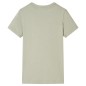 Kinder-T-Shirt Helles Khaki 116 Kinder-T-Shirt Helles Khaki 116