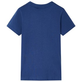 Kinder-T-Shirt Dunkelblau 104