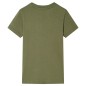 Kinder-T-Shirt Khaki 116 Kinder-T-Shirt Khaki 116