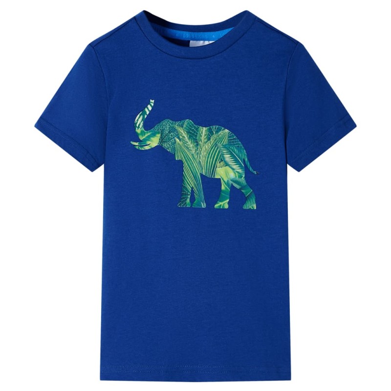 Kinder-T-Shirt Dunkelblau 140 Kinder-T-Shirt Dunkelblau 140
