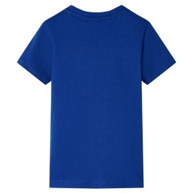 Kinder-T-Shirt Dunkelblau 140