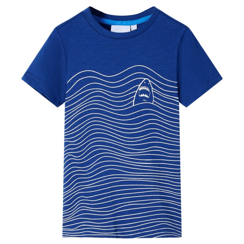 Kinder-T-Shirt Dunkelblau 104 Kinder-T-Shirt Dunkelblau 104