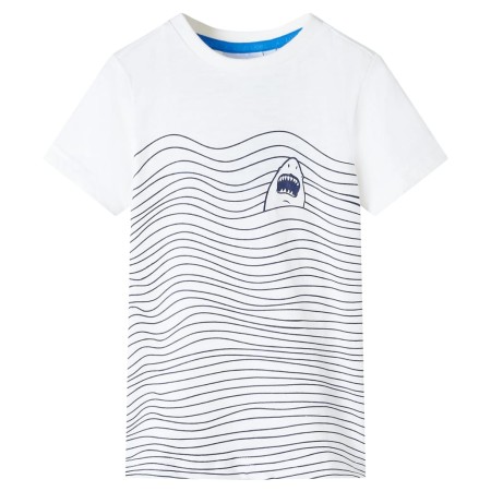 Kinder-T-Shirt Ecru 92