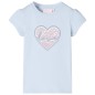 Kinder-T-Shirt Hellblau 140 Kinder-T-Shirt Hellblau 140