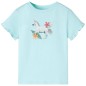 Kinder-Kurzarmshirt Hellblau 104 Kinder-Kurzarmshirt Hellblau 104