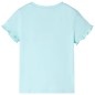 Kinder-Kurzarmshirt Hellblau 104 Kinder-Kurzarmshirt Hellblau 104