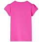 Kinder-T-Shirt mit Flügelärmeln Dunkelrosa 92 Kinder-T-Shirt mit Flügelärmeln Dunkelrosa 92