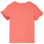 Kinder-Kurzarmshirt Korallenrosa 116 Kinder-Kurzarmshirt Korallenrosa 116