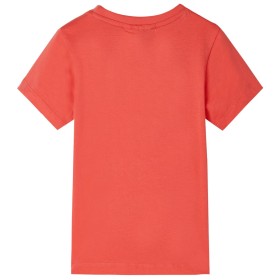 Kinder-T-Shirt Hellrot 92