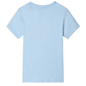 Kinder-T-Shirt Hellblau 140