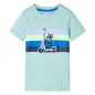 Kinder-T-Shirt Helles Minzgrün 140 Kinder-T-Shirt Helles Minzgrün 140