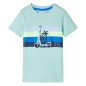 Kinder-T-Shirt Helles Minzgrün 116 Kinder-T-Shirt Helles Minzgrün 116