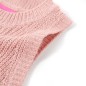 Kinder-Pulloverweste Gestrickt Hellrosa 140 Kinder-Pulloverweste Gestrickt Hellrosa 140