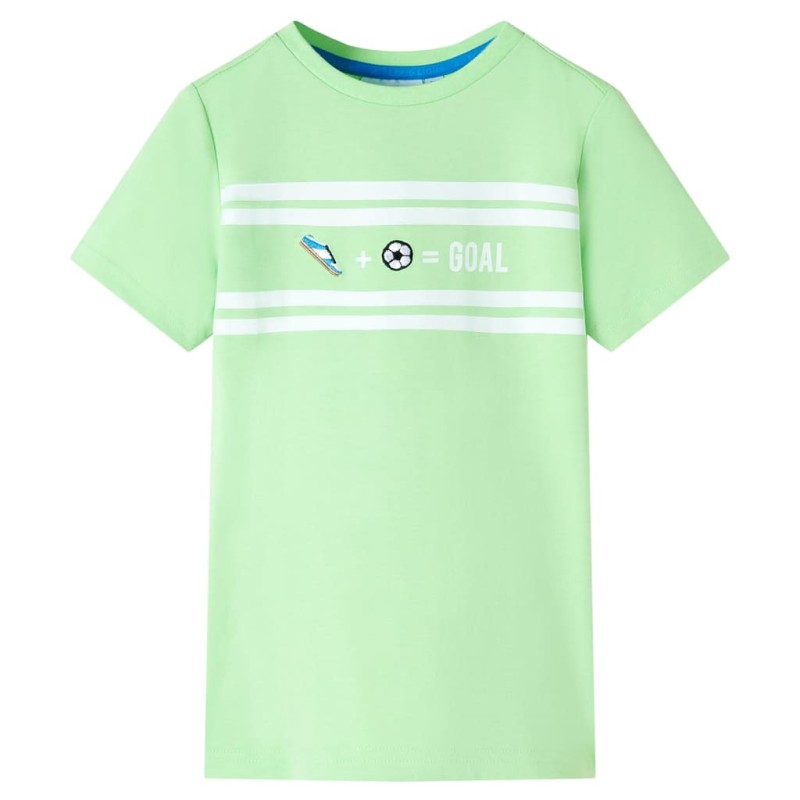 Kinder T-Shirt Neongrün 92 Kinder T-Shirt Neongrün 92