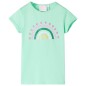 Kinder-T-Shirt Hellgrün 92 Kinder-T-Shirt Hellgrün 92