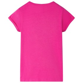 Kinder-T-Shirt Dunkelrosa 116