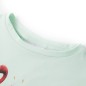 Kinder-T-Shirt Helles Minzgrün 128 Kinder-T-Shirt Helles Minzgrün 128