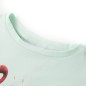 Kinder-T-Shirt Helles Minzgrün 104 Kinder-T-Shirt Helles Minzgrün 104
