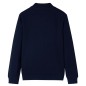 Kinder-Sweatshirt mit Reißverschluss Marineblau 104 Kinder-Sweatshirt mit Reißverschluss Marineblau 104